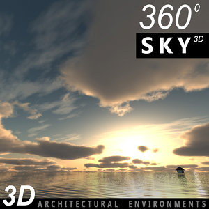 3d sky clouds