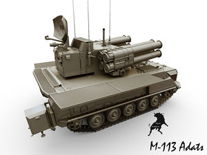 m-113 adats 3d model