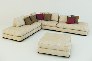corner sofa ekmi milan 3d max