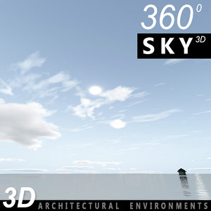 sky clouds 3d 3ds