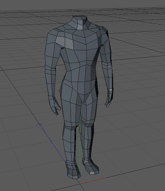 human heroic male 3d c4d