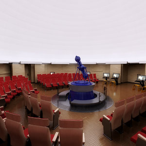 planetarium planets 3d model