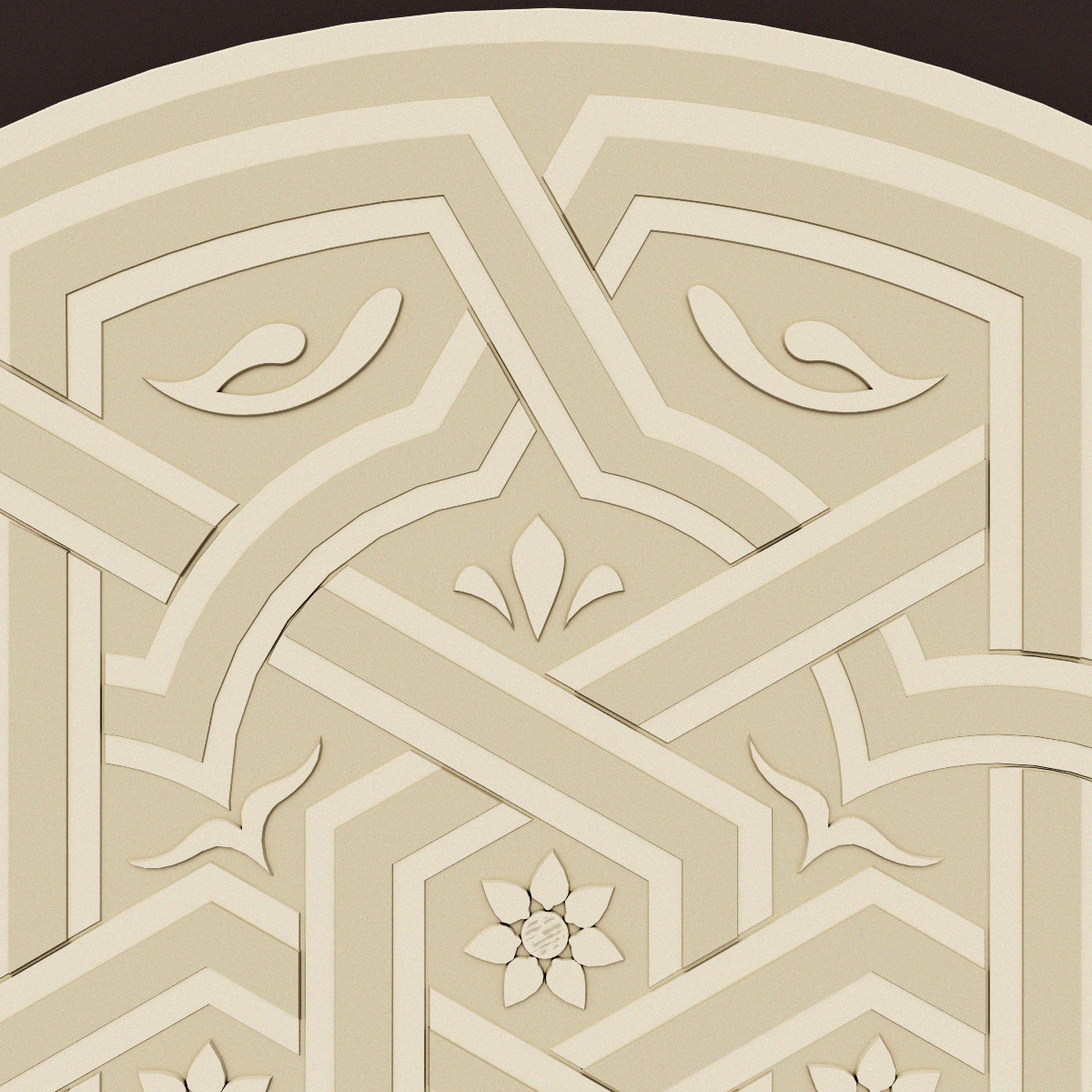 3d arabesque set 1 ceiling