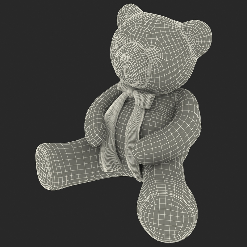 3d teddy bear