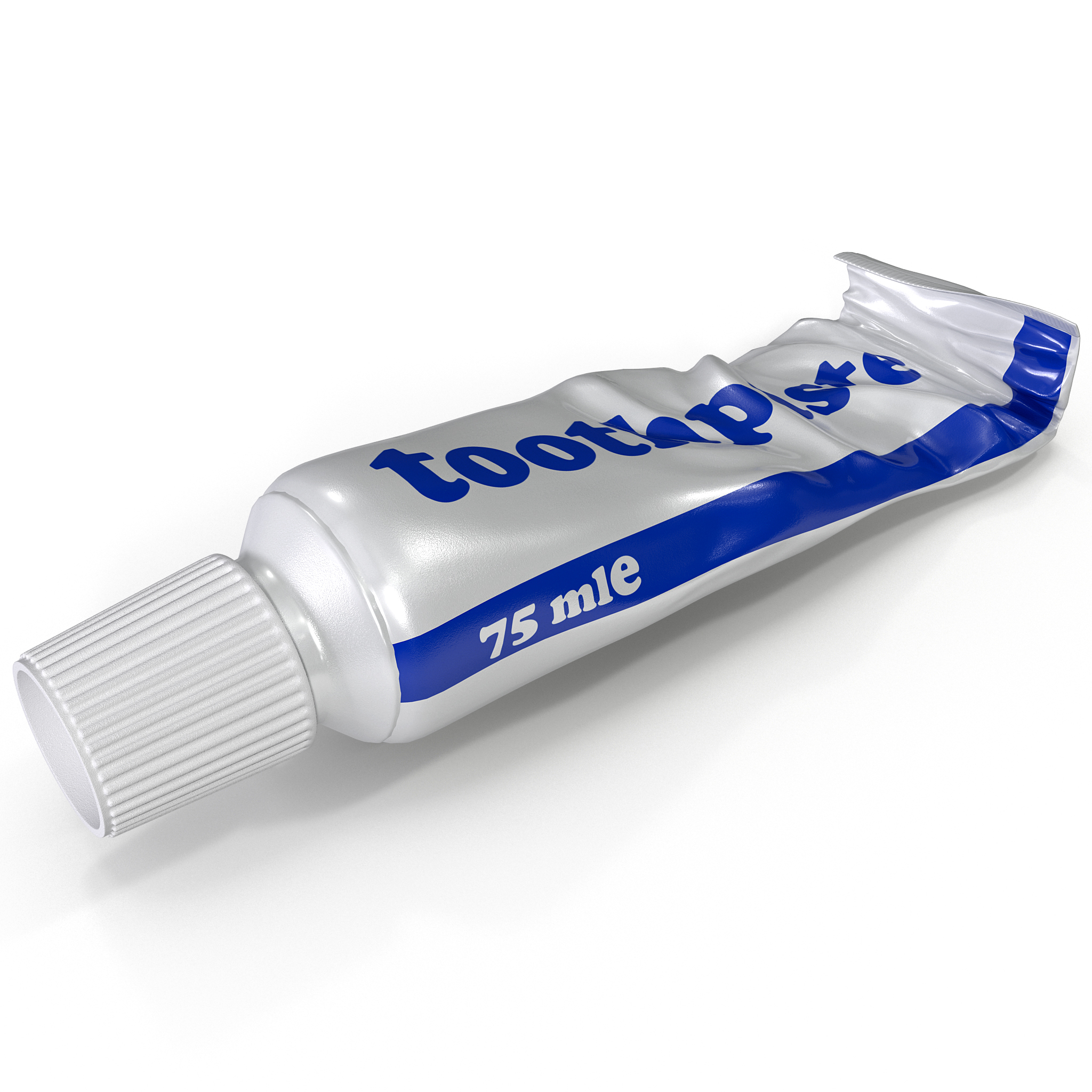 toothpaste cleaning 3d model