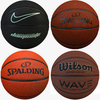basketballs set nike 4 3d max