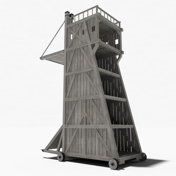 Medieval Siegetower 3d Model