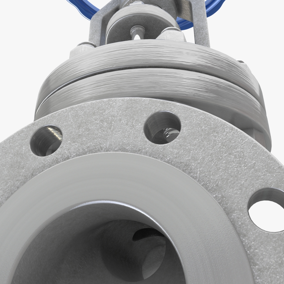 3d globe valve model