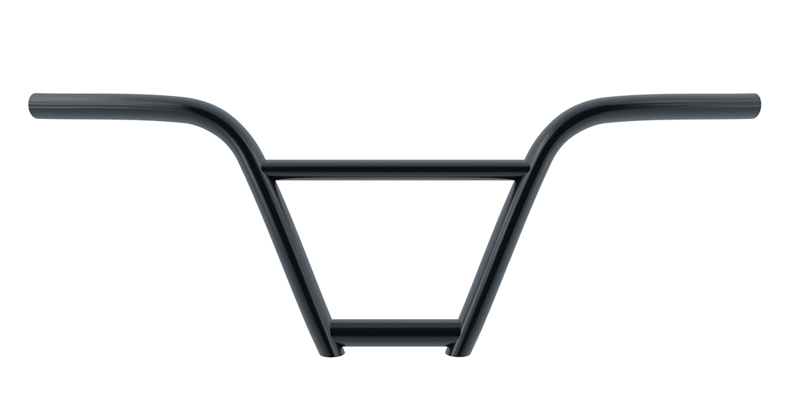 bmx handlebars grips 3d model