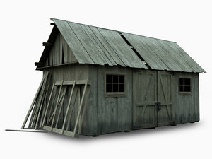3ds barn house