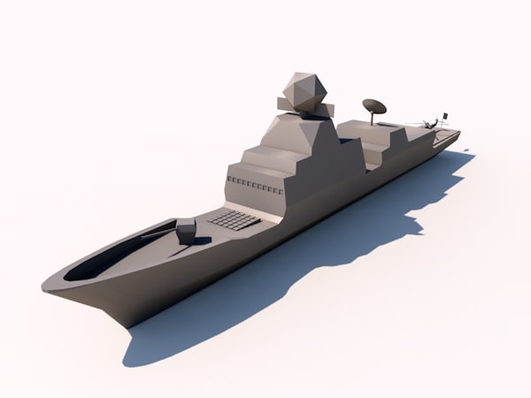 f100 frigates spanish c4d