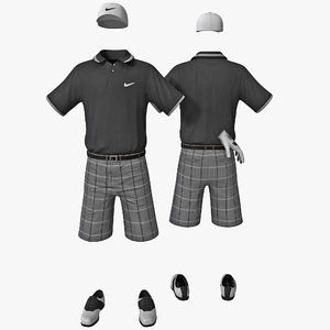 golf clothes 3d 3ds