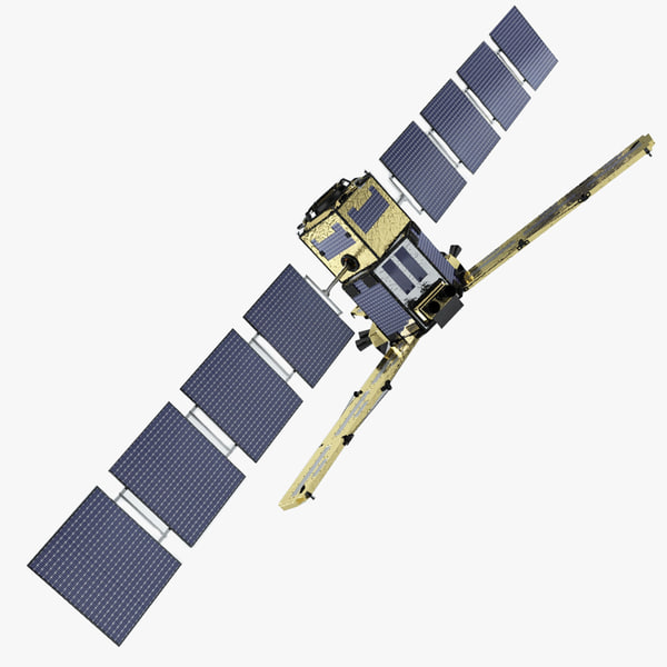 3d model satellite smos