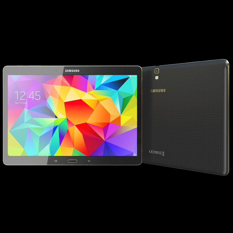 realistic samsung galaxy tab 3d model