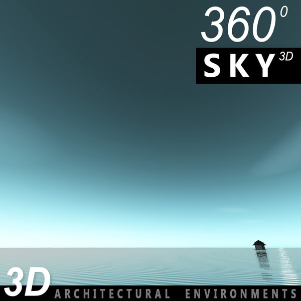 sky clouds 3d model