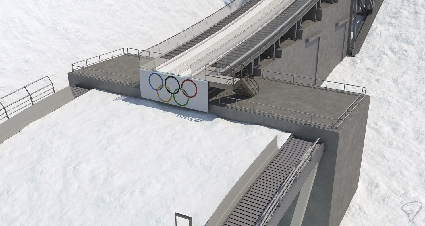 ski jumping center ramp max