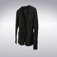 3d model of men s medium long