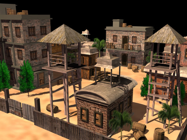 Village 3D Models for Download | TurboSquid