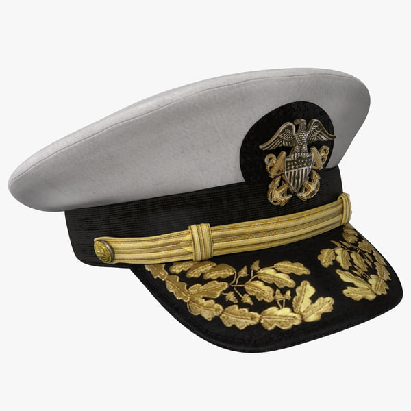 navy admiral hat