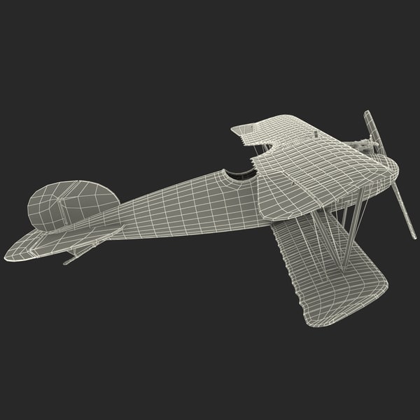 fighter aircraft albatros dv 3d 3ds