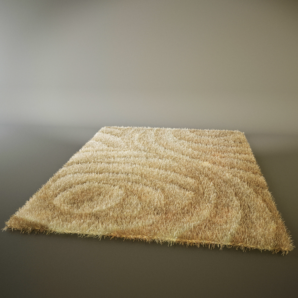 3d ikea shaggy rug
