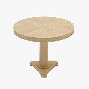 3d model table charlote