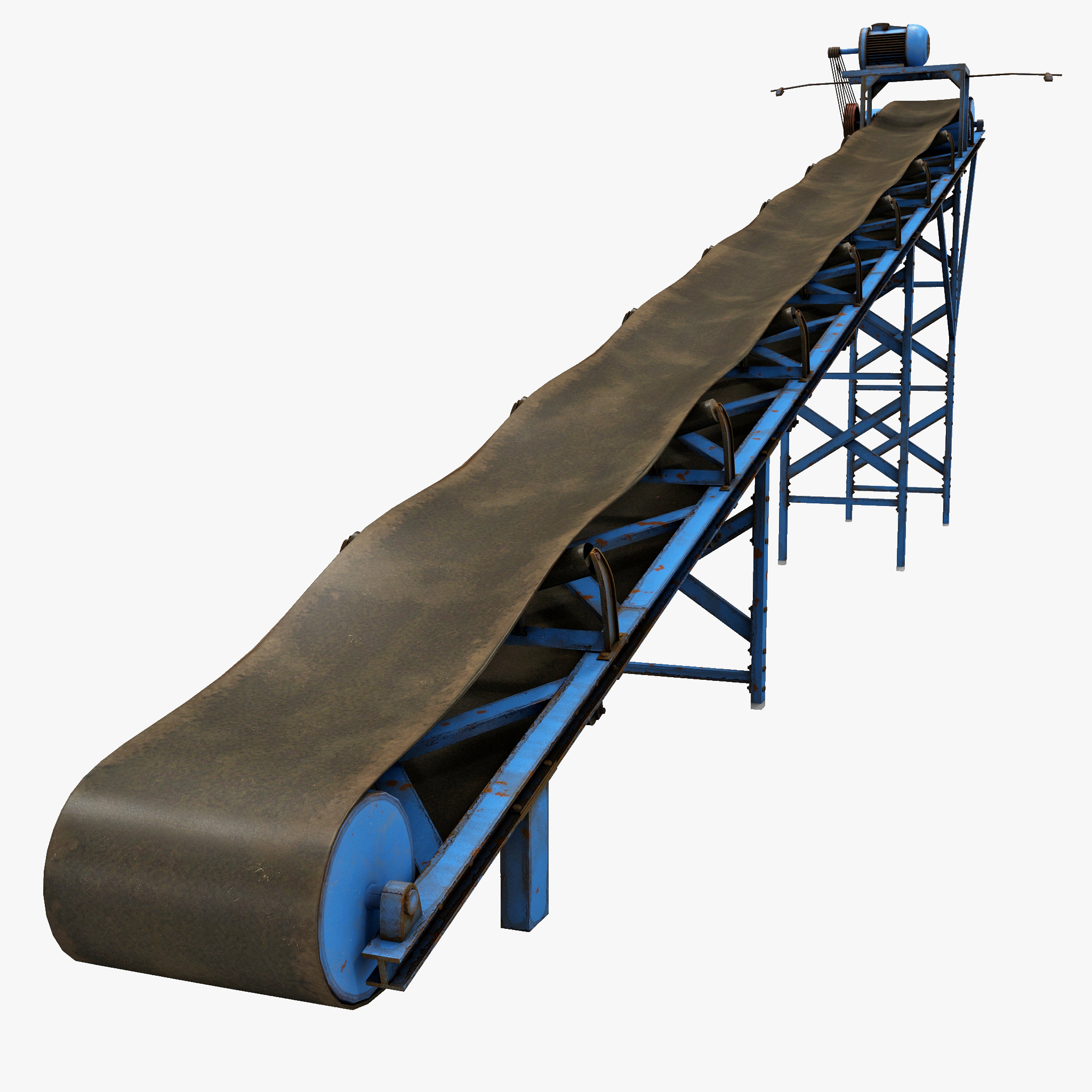 3d conveyor belt model