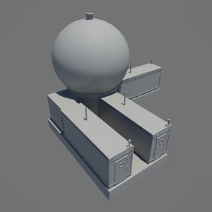ifics station 3d model