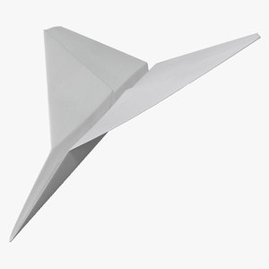 paper airplane c4d
