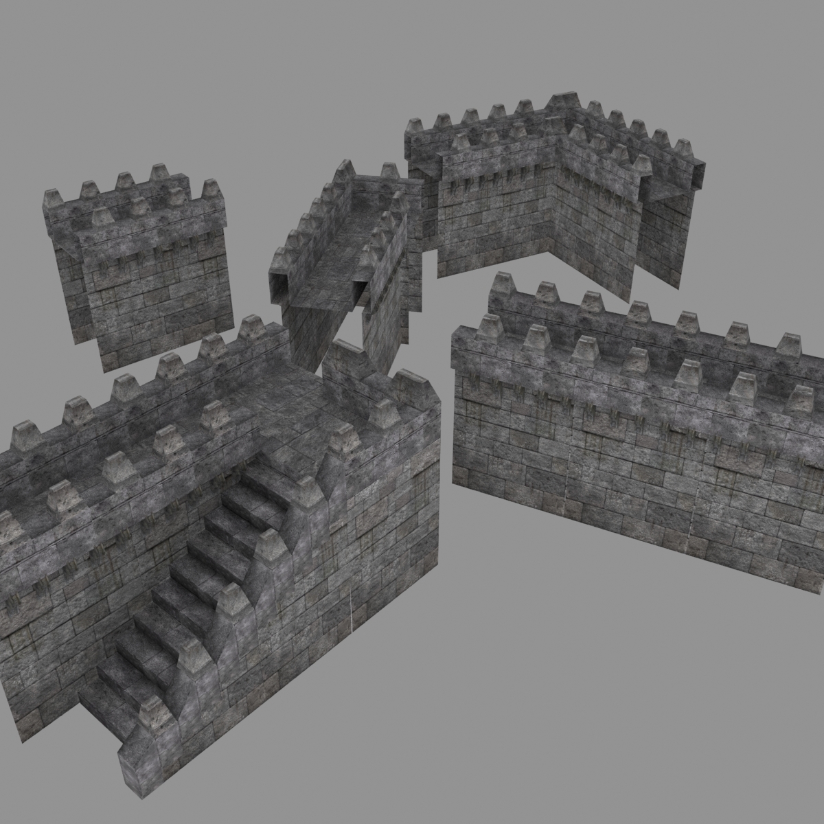 Pack Castle Collision Geometry Max