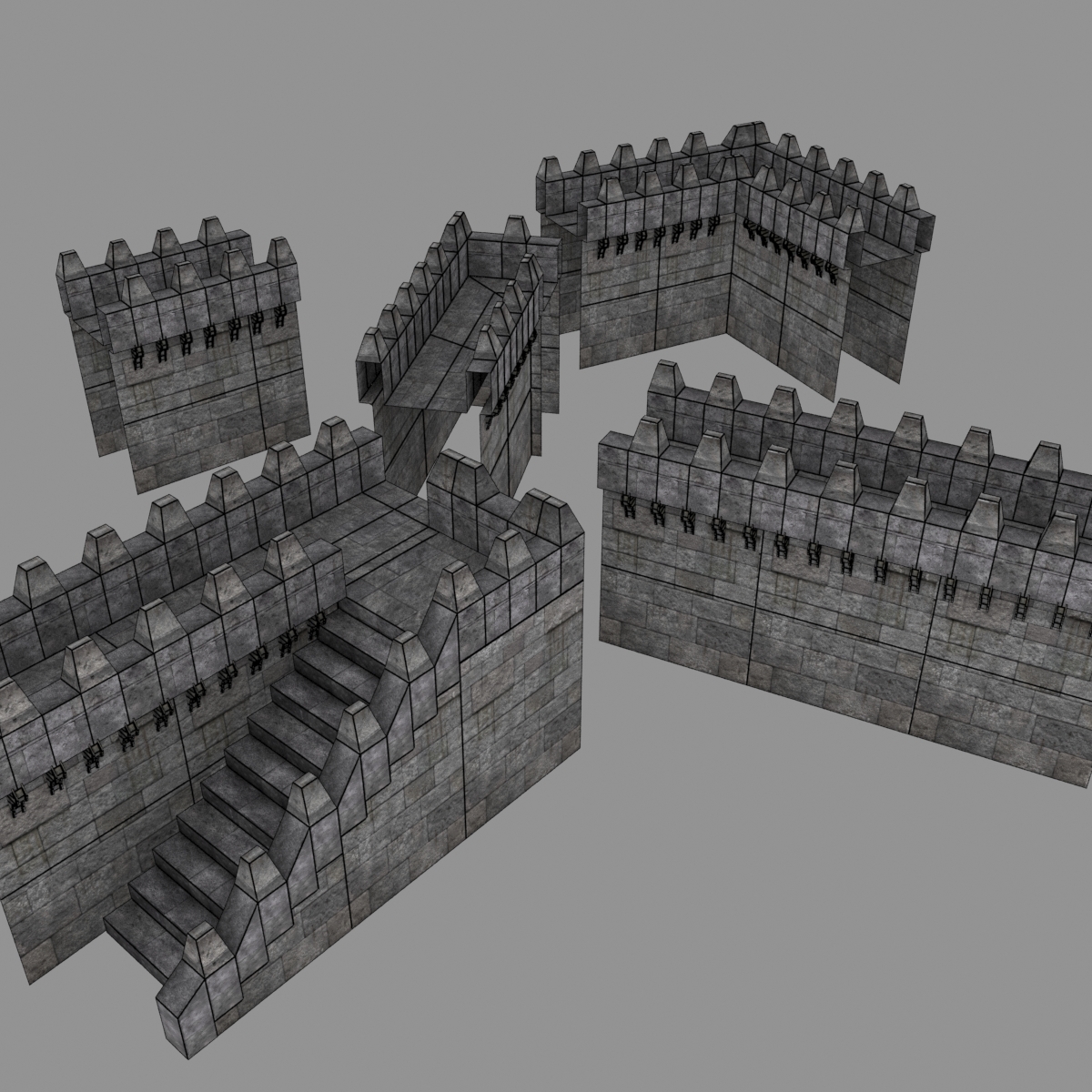 pack castle collision geometry max