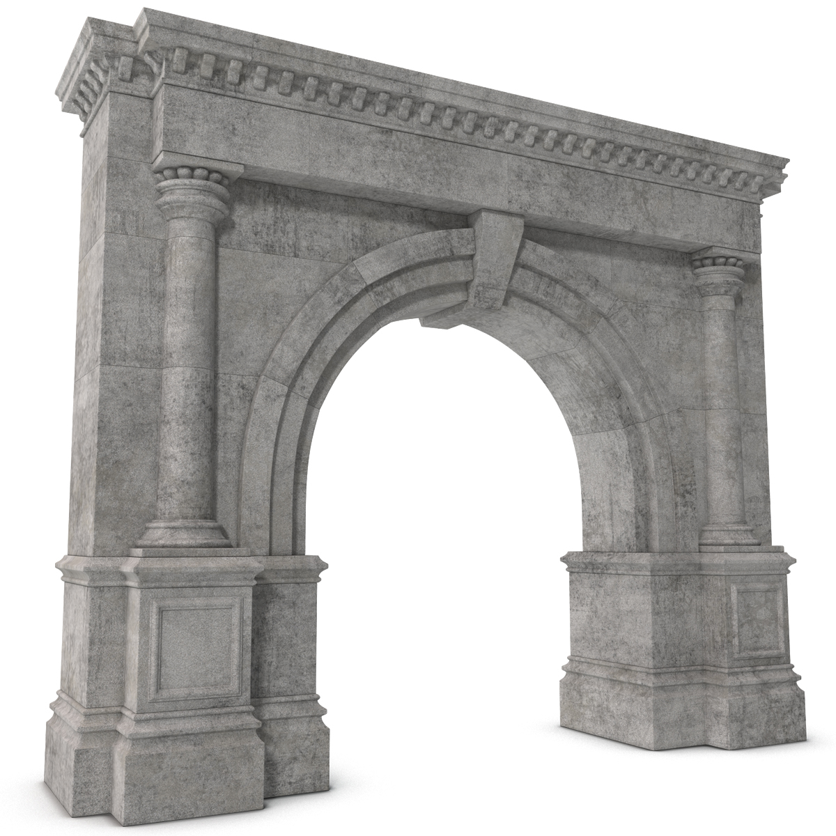 3d architectural arch design