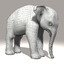 maya photorealistic baby elephant animation