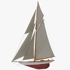 sailboat boat sail 3d max