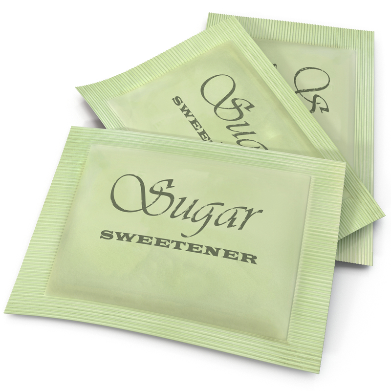 3d sugar packets