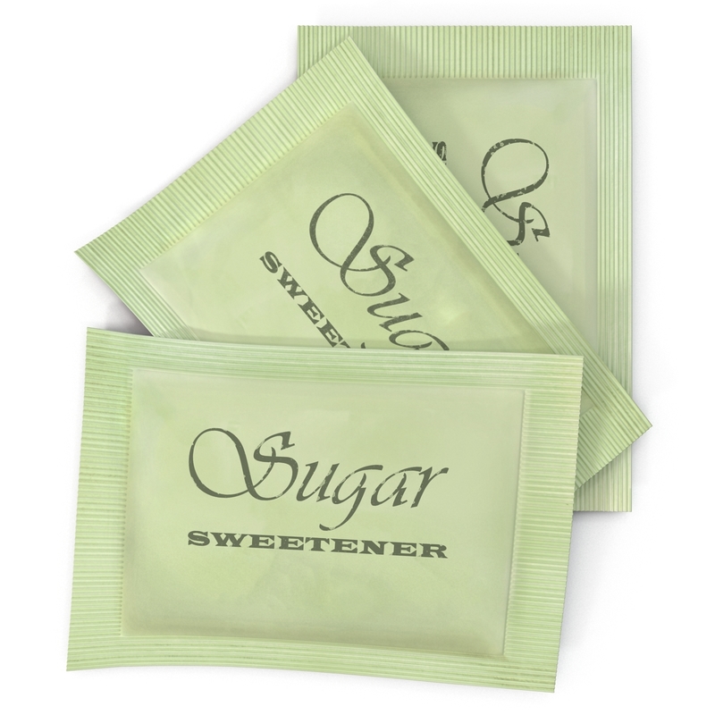 3d sugar packets