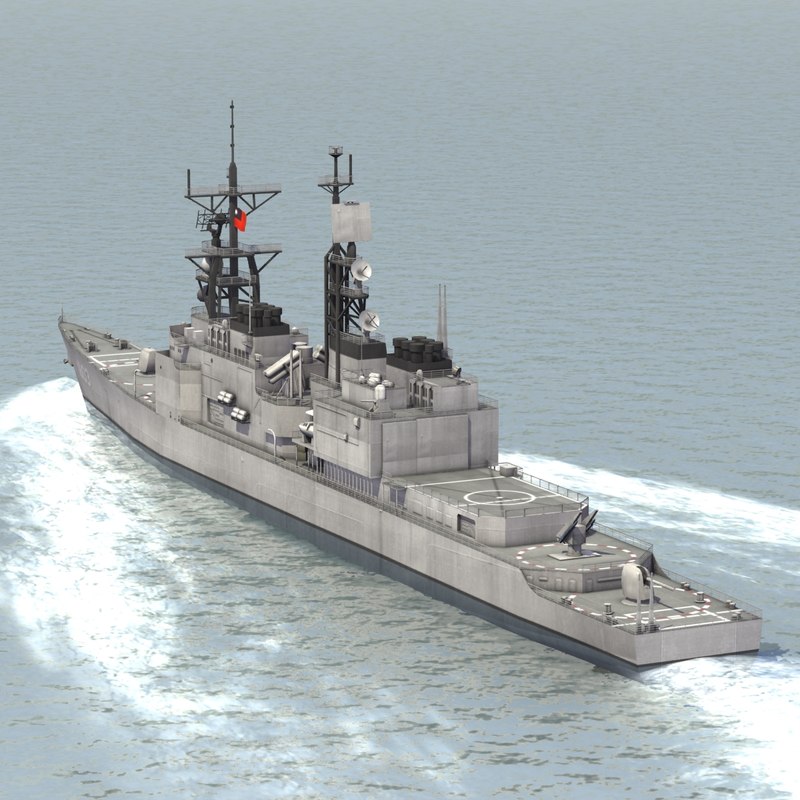 3d model rocs tso ying destroyer