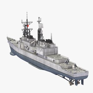 3d model rocs tso ying destroyer