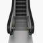 3d model escalator