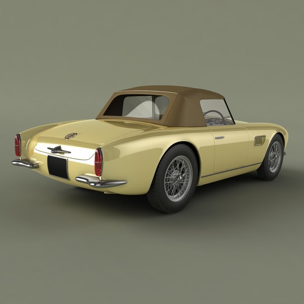 3d model of maserati 150 gt spider