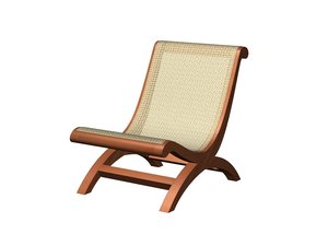 3d model butaca chair