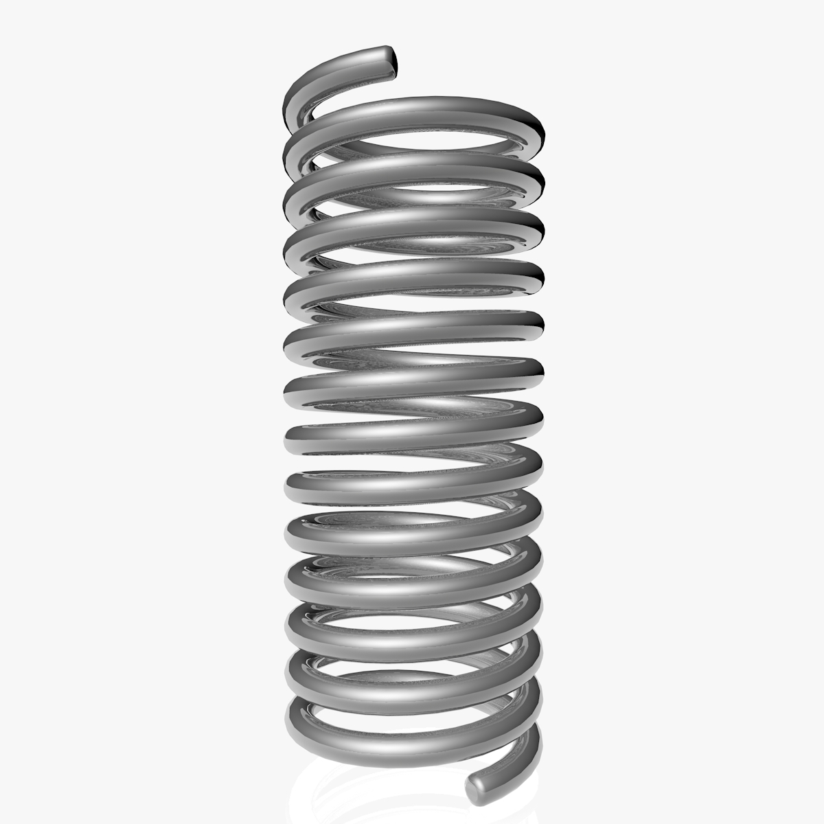 3d metal spiral