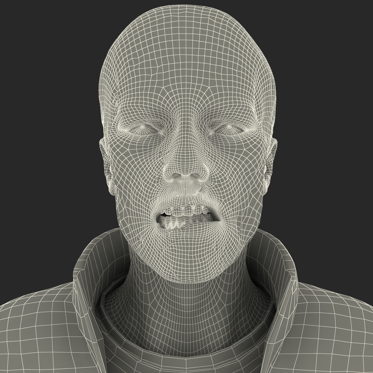 zombie rigged 3d model