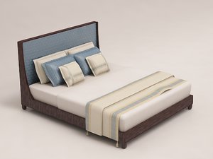 barbara barry graceful bed 3d model