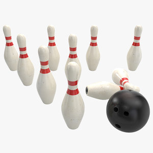 bowling pins ball max