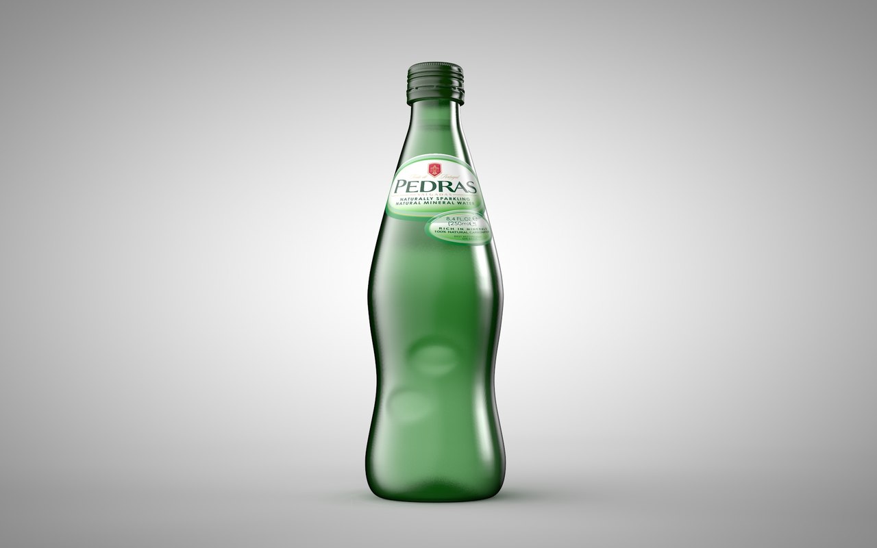 3d portuguese water bottle das model