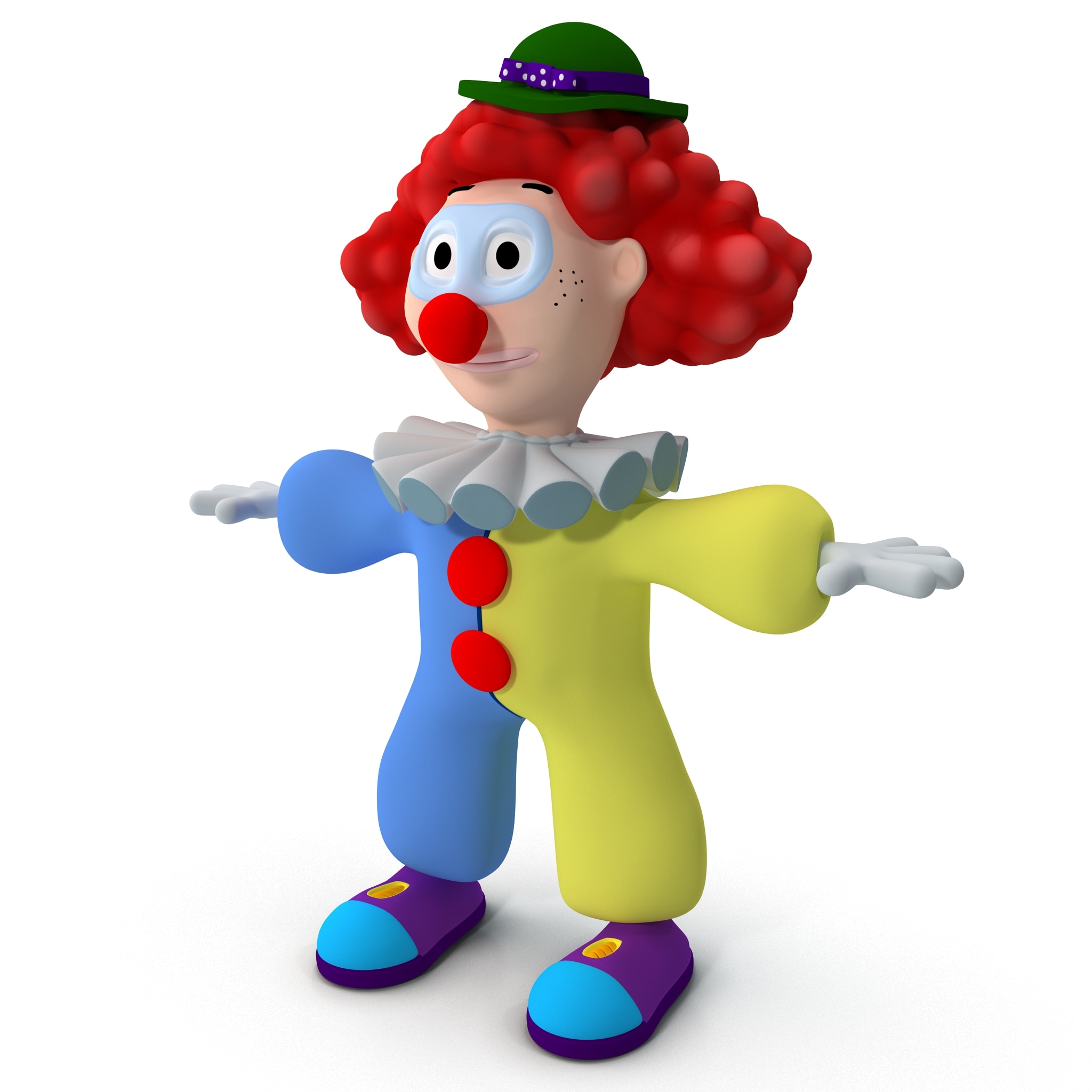 Clown 3. Клоун. Клоун 3д. Клоун 3d model. Модельки клоунов.