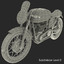 3d model motorcycle norton manx