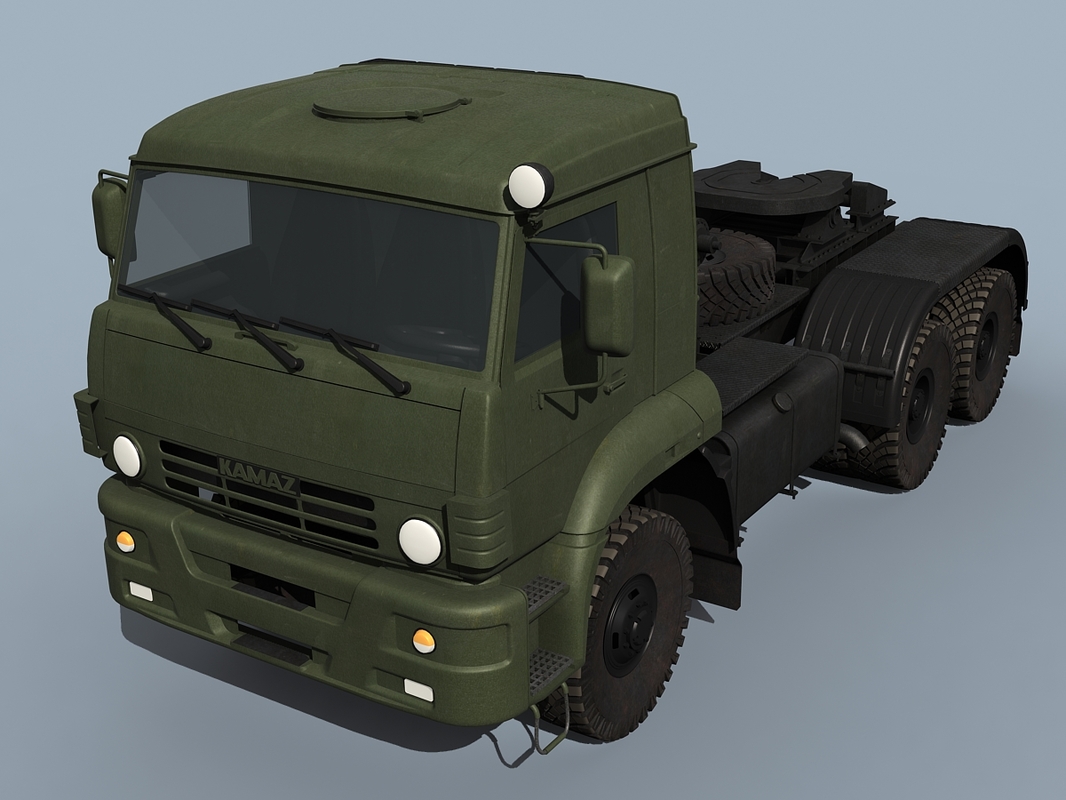 Камаз 3d модель