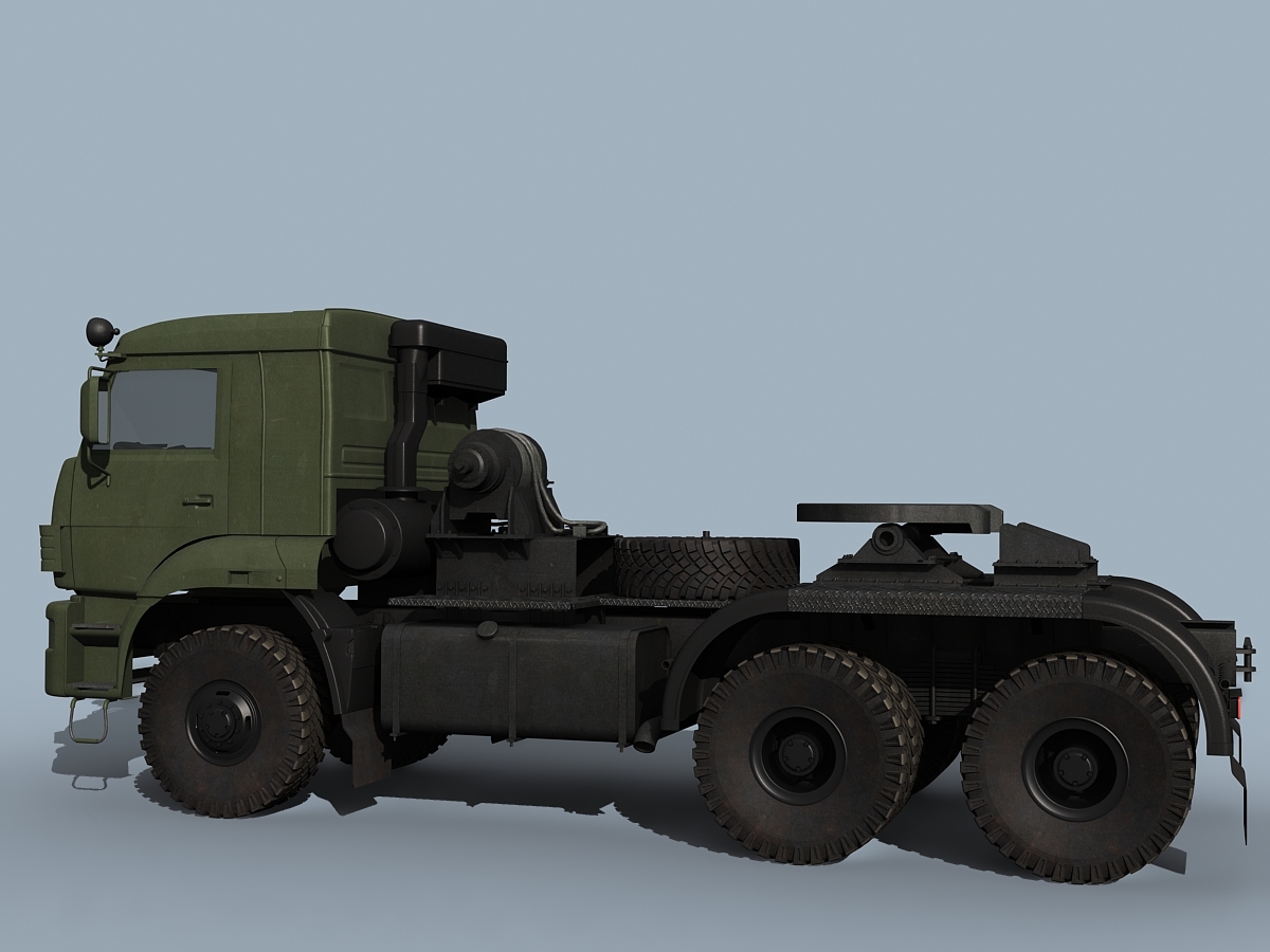 Камаз 3d model